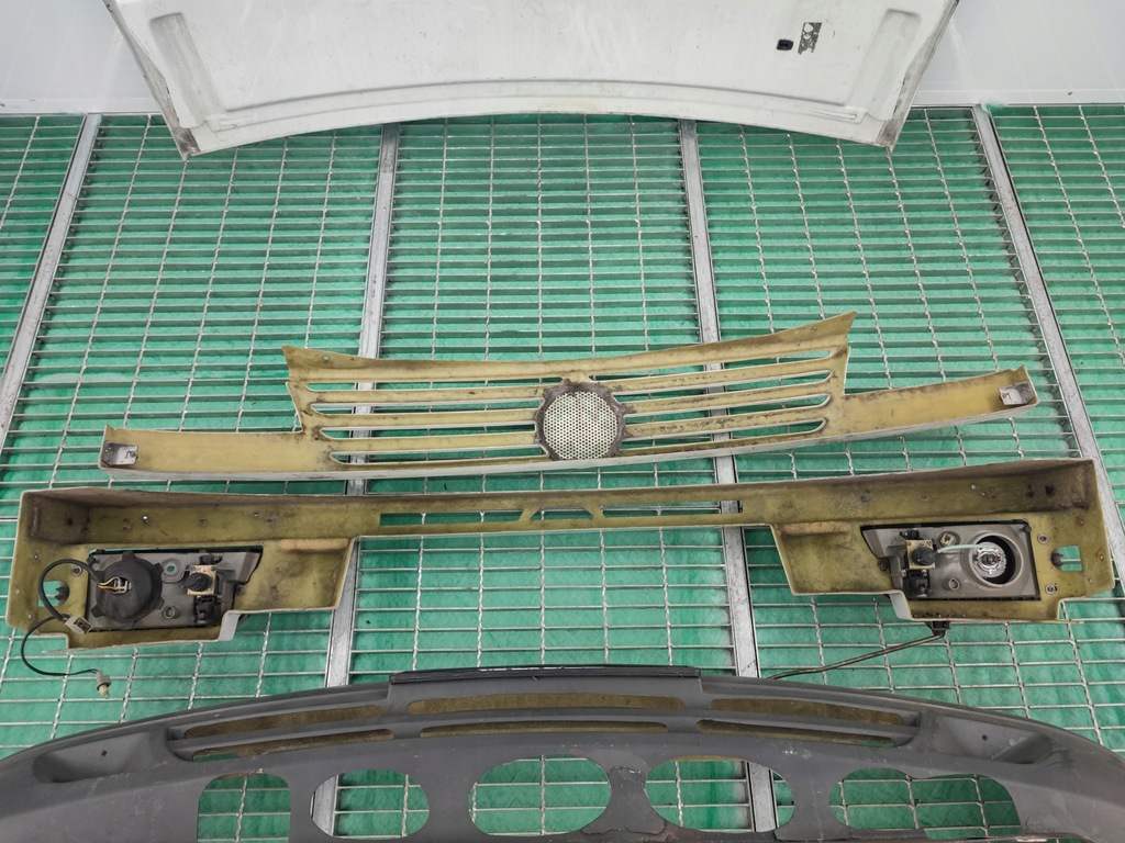 фото №16, Капот решітка радіатора балка лампи бампер kompletny перед mercedes sprinter frankia