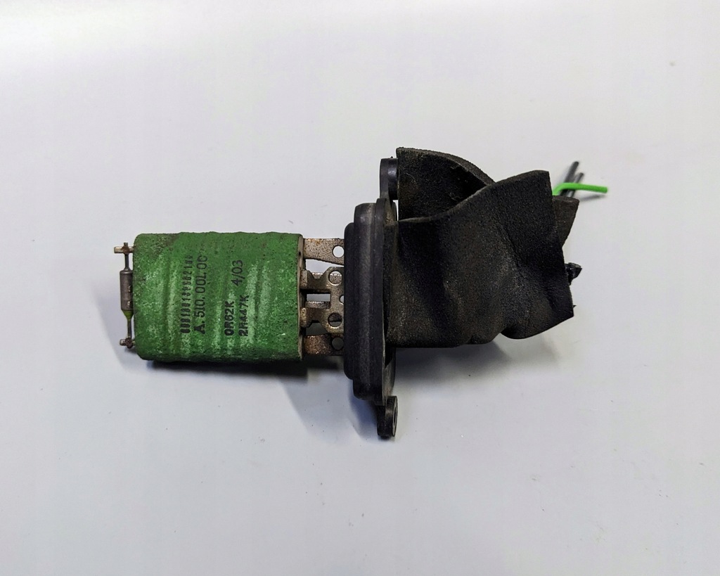 фото №1, Резистор вентилятор fiat punto 0r62k 2r447k