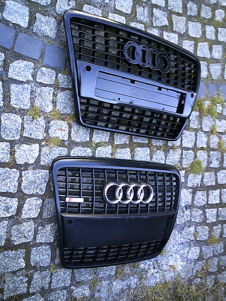 фото №1, Audi a8 d3 4e0 lift решётка радиатора решётка радиатора ew w12 радар s8 d4 s6 s-line c6 c7 s7 4g8