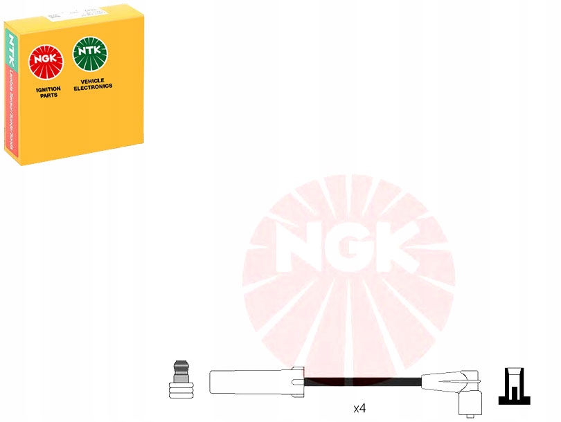 фото №1, Провода зажигания ngk 212143707080