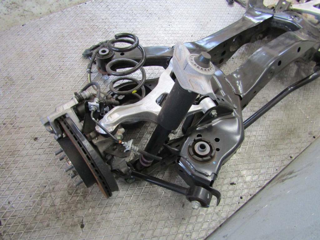 фото №6, X-trail iv t33 1.5 24r подвеска задняя задние балка oś ось задняя задняя