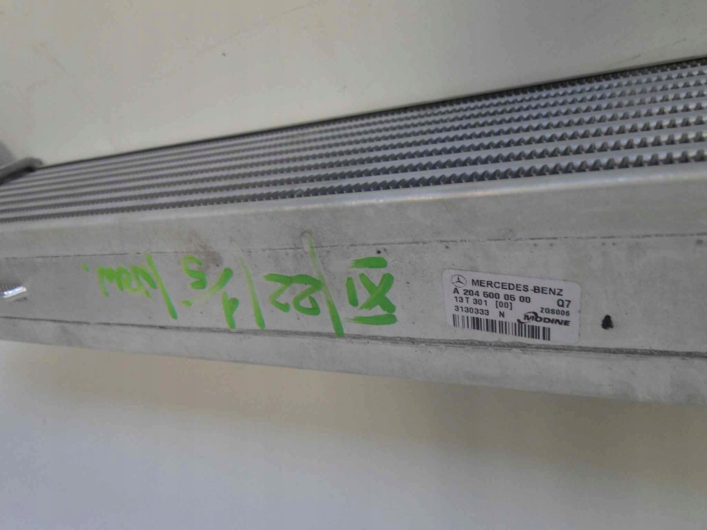 фото №9, Mercedes c klasa w204 204 радиатор интеркулер