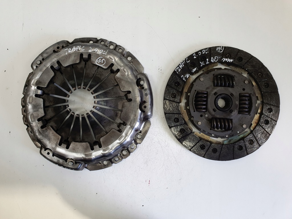 фото №1, Renault trafic ii 2.0 dci прижим диск сцепление 324061610