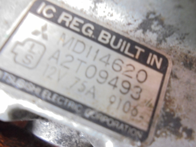 фото №7, Hyundai sonata ii генератор md114620 1,8 a2t09493