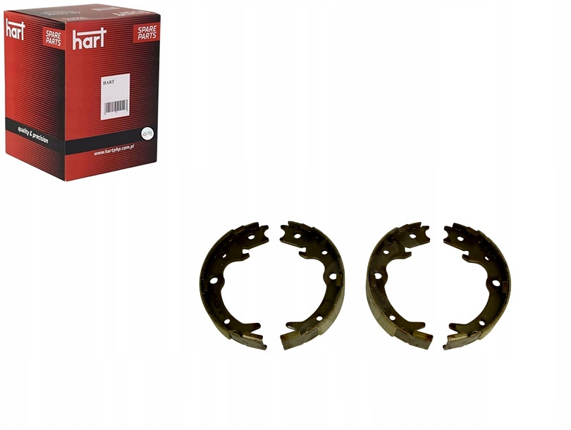 фото №1, Гальмівні колодки гальмівні набір honda cr-v ii 02- 167 4x35 hart