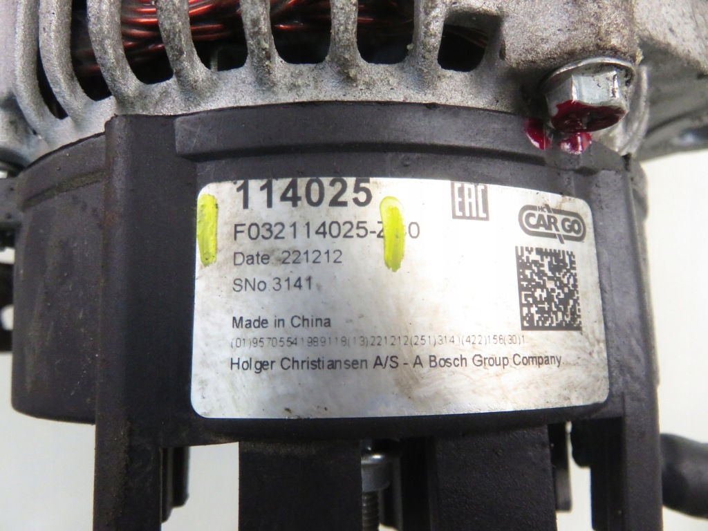 Генератор smart city-coupe 450 0.6 r3 55 - m 160 e6al b03 f032114025 в Україні