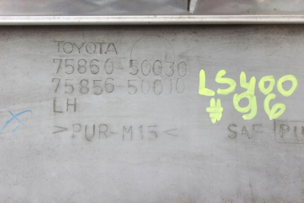 фото №6, Lexus ls 400 1993 задняя сторона левая молдинг порог накладка