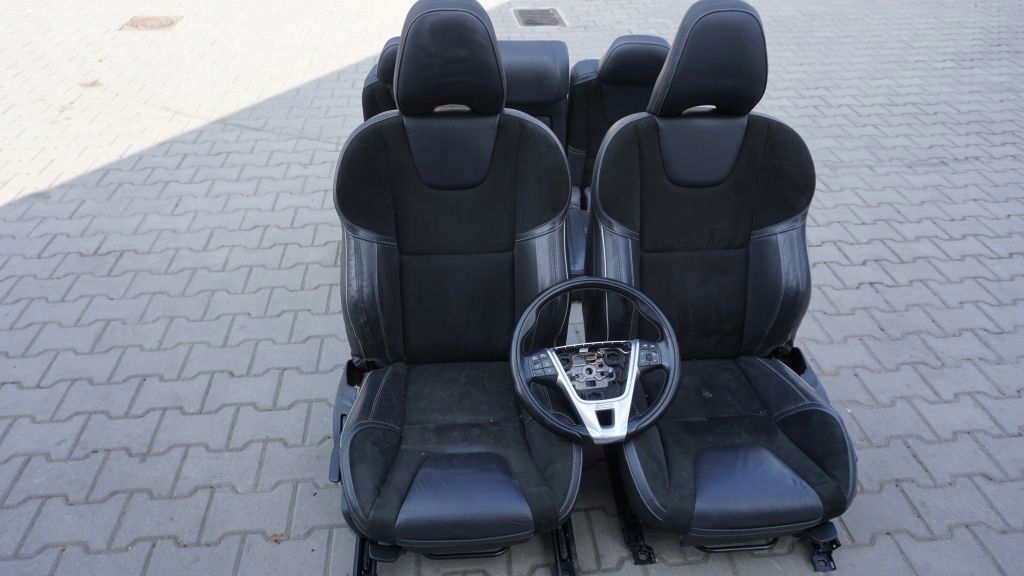 фото №1, Volvo s60 lift r-design - сиденья кожа alcantara комплект