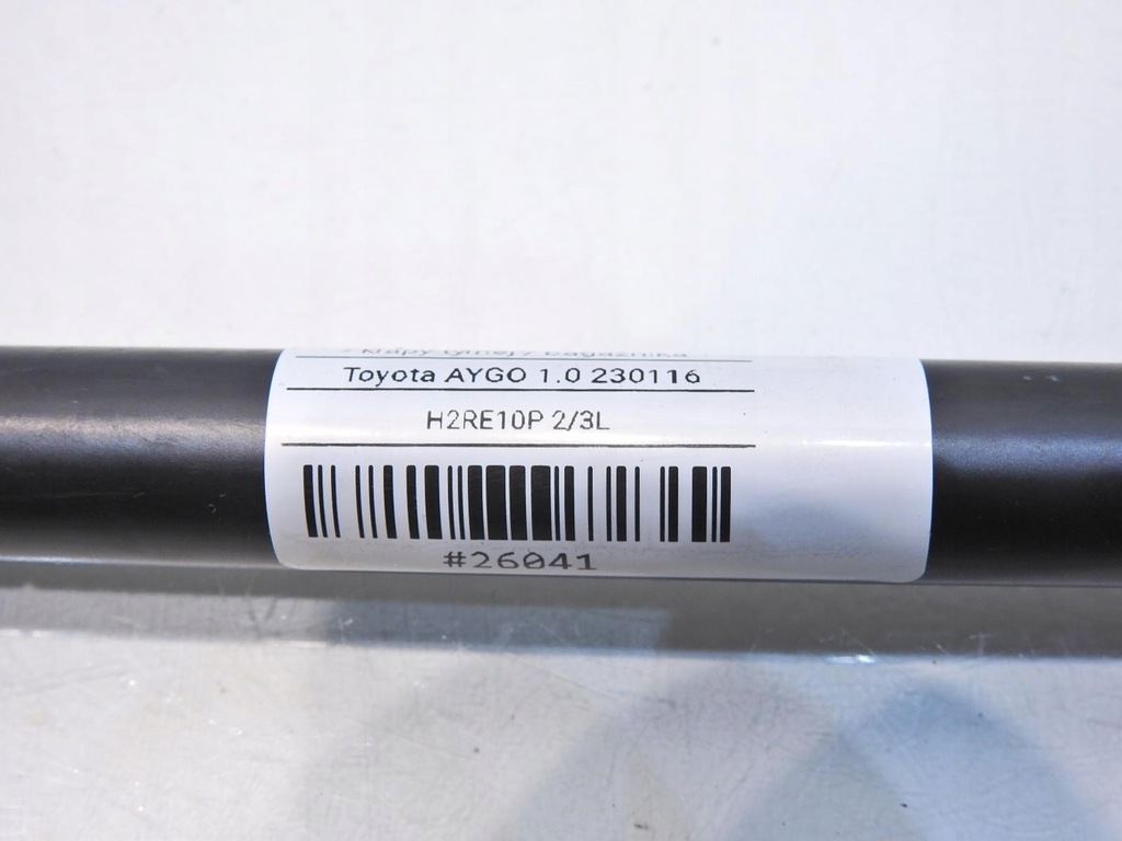 фото №6, Привод амортизатор стекло крышки задняя toyota aygo i