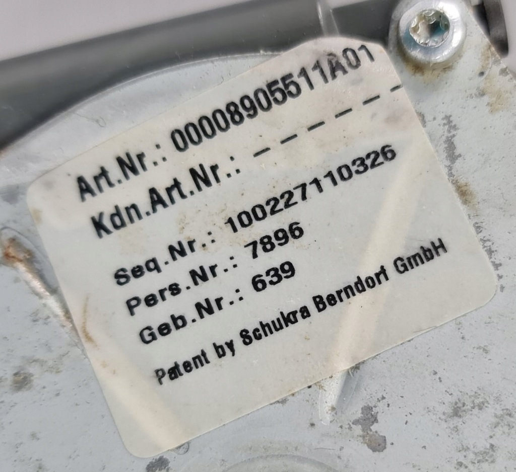 фото №5, Механизм сиденье porsche cayenne ii 7p5