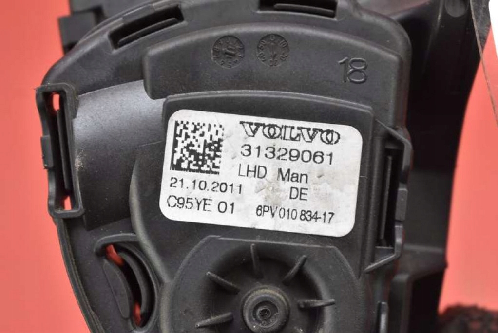фото №9, Потенціометр педаль газу eu 31329061 volvo v60 1 i 1.6 d 115 km 10-13
