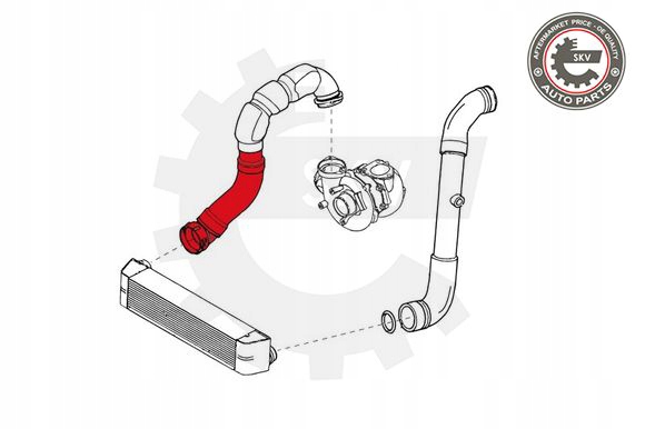 Esen skv 24skv719 шланг повітря наддувний Оригінал