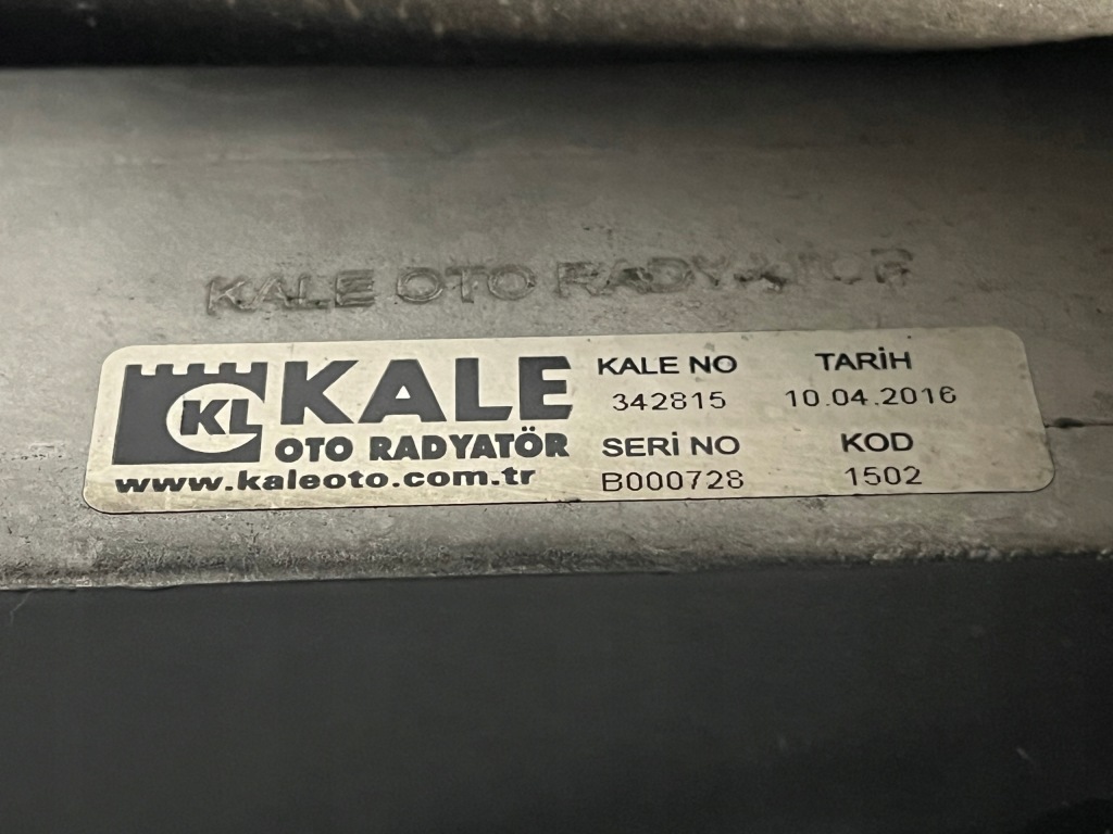 Інтеркулер радіатор шланги тримачі комплект peugeot 308 2 t9 1,6 blue hdi в Україні