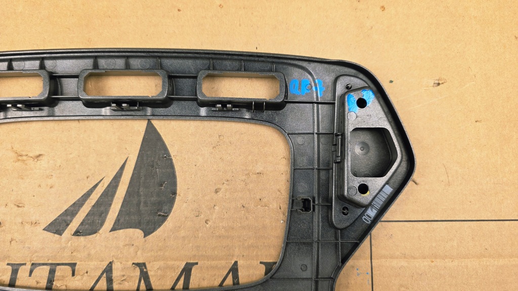 фото №13, Ford mondeo mk4 2007 - 2010 r. рамка радио консоли серебристая przedlift europa