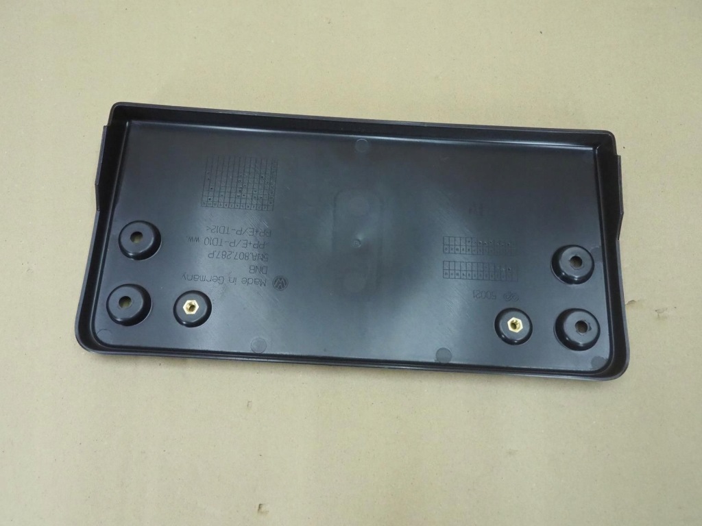 фото №15, Vw tiguan подкладка pod номерной знак регистрационная перед 5na807287p