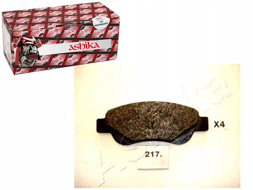 фото №1, Гальмівні колодки гальмівні citroen c1 1.0 ashika