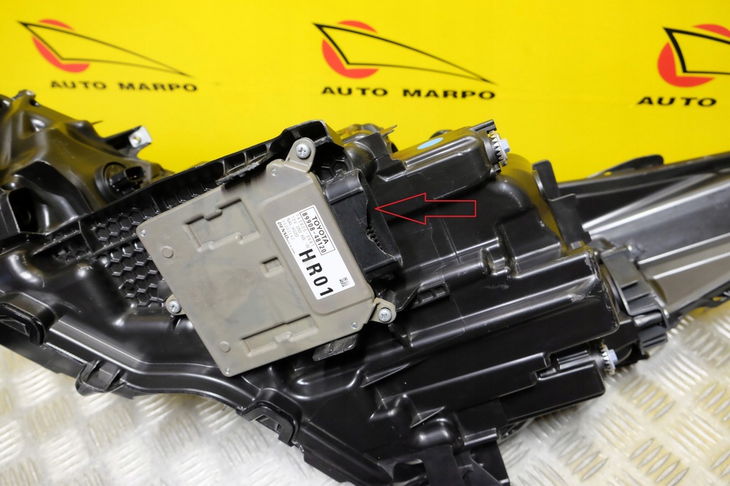 фото №12, Toyota highlander 2019- фара лампа full led права 10 usa