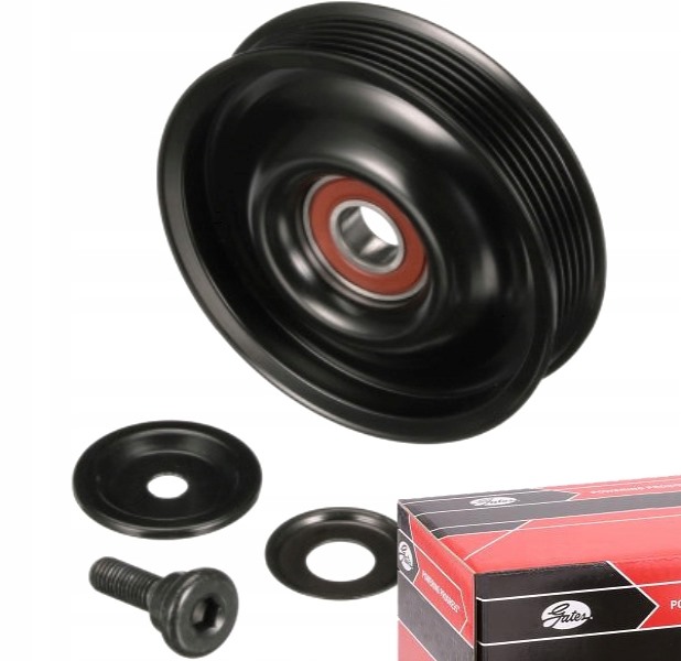 фото №1, Ролик направляющая направляющая ремень клиновой gates do kia carens ii