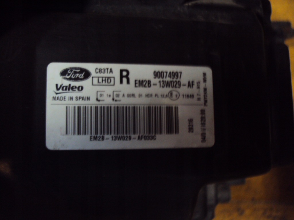 Фара s max s-max линза 2015 правый Доставка