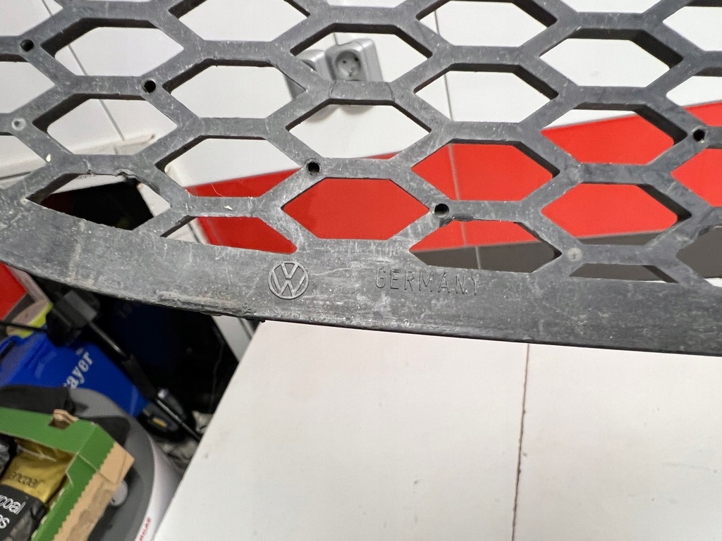 фото №12, Vw golf iv решётка радиатора решётка радиатора решётка бампера перед 1j0853677