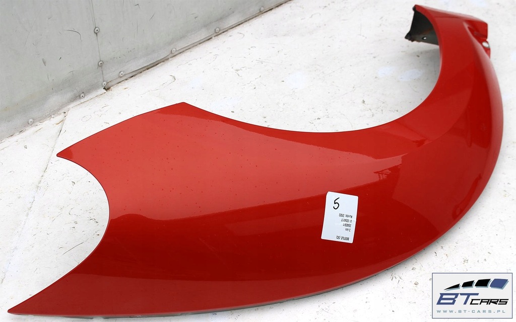 фото №9, Vw the beetle kompletny задня бампер задній кришка багажника багажника + спойлер лампи l