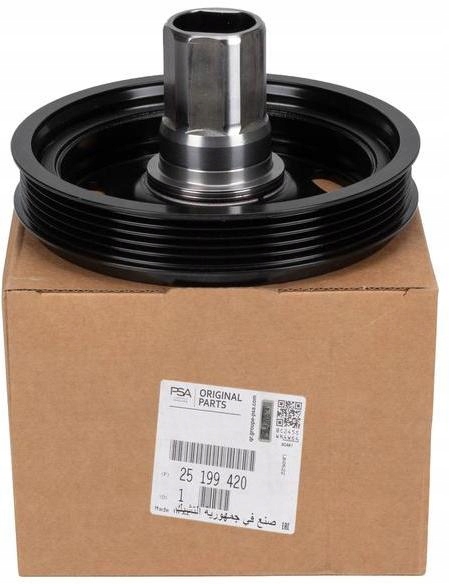 фото №1, Оригинальный номер opel шкив коленчатого вала 1.4t 25199420