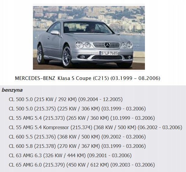 фото №8, Помпа центрального замка w215 klasa s a2208000248 восстановленная łódź