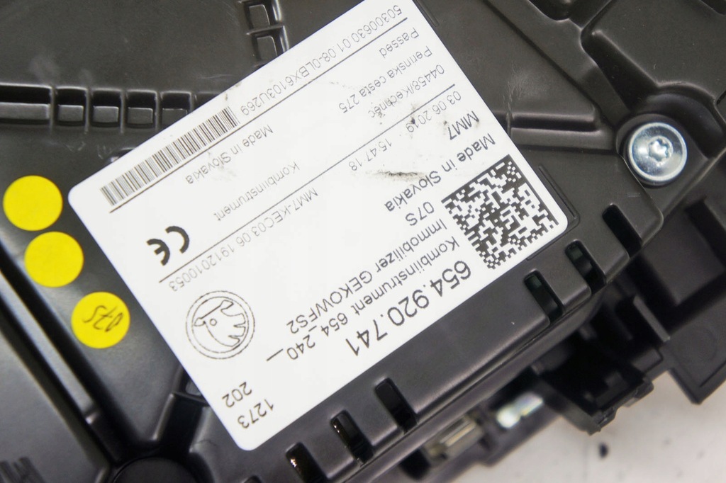 фото №6, Nb121 skoda scala 1.6d счетчик приборы 654920741