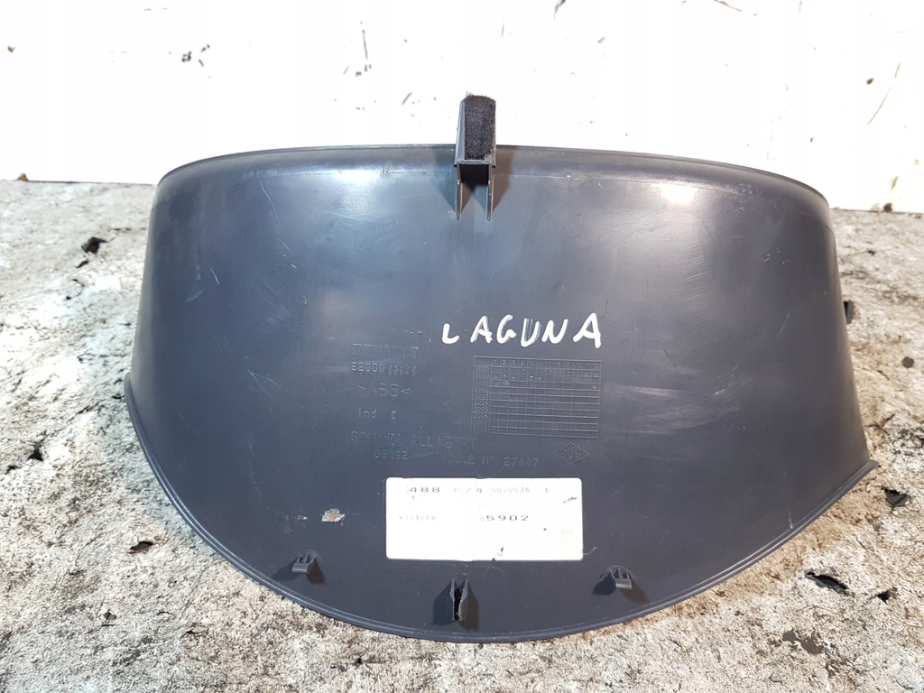 фото №3, Защита рамка приборы спидометра renault laguna ii