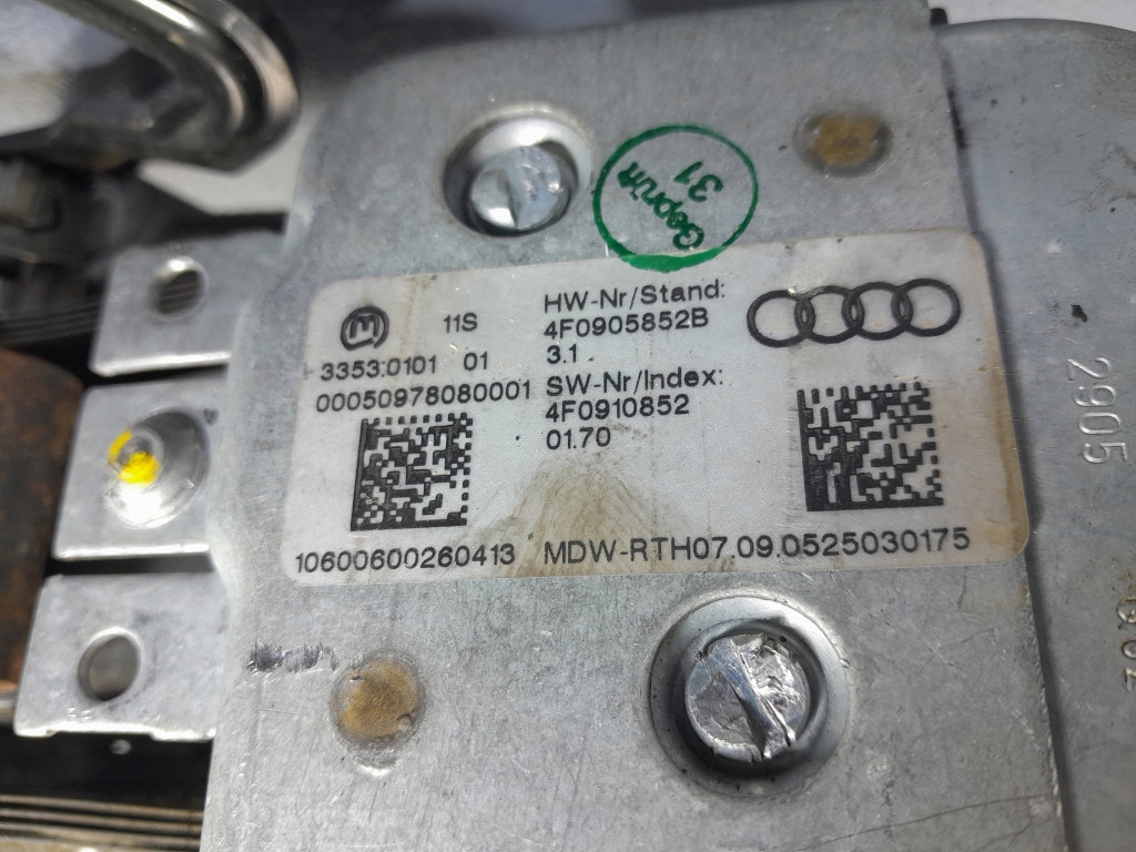 фото №9, Audi a6 c6 колонка кермова блокування 4f0419501j