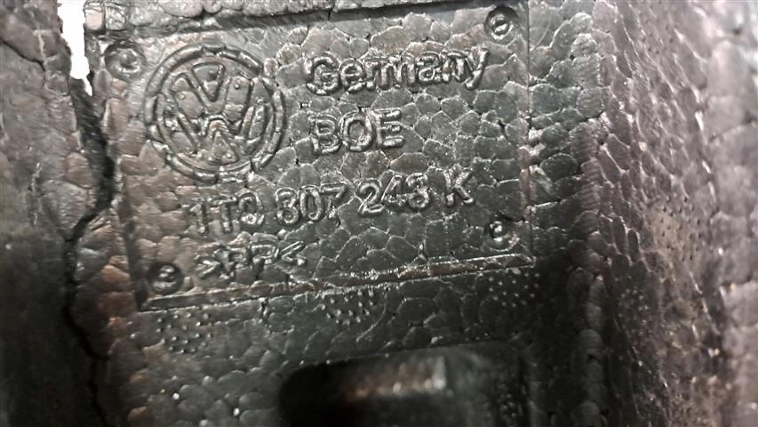 фото №9, M5 абсорбер бампера перед vw touran 1t0807243k