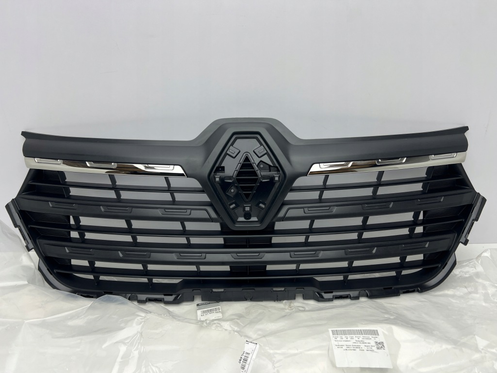 фото №1, Renault trafic iii lift iv решётка радиатора бампера решётка радиатора хром nowa oem n 2021-