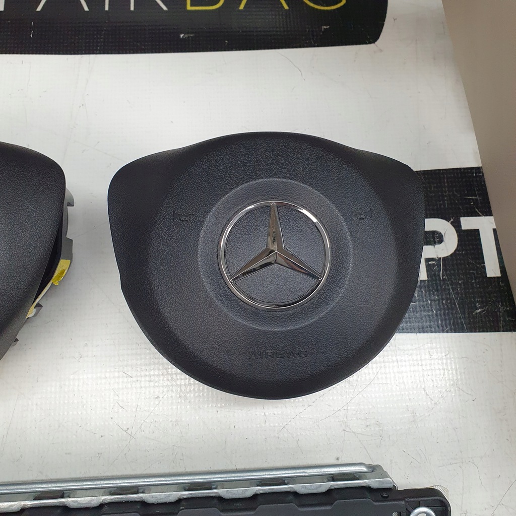 фото №10, Mercedes w205 приборная панель консоль подушки безопасности подушка безопасности