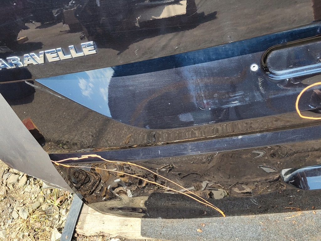 фото №9, Кришка багажника задня задня багажника емблема vw caravelle multivan vi t6 оригінальний номер czarna