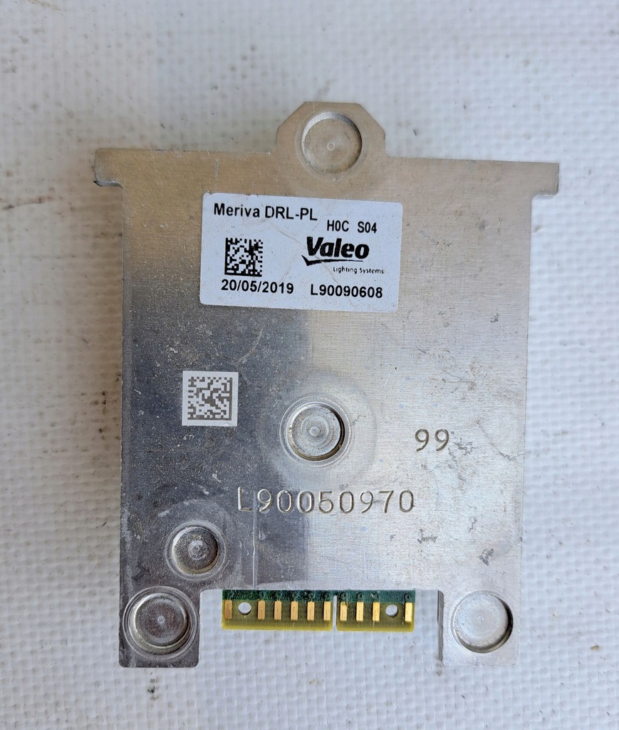 фото №1, Opel meriva crossland x drl модуль led l90090608 valeo