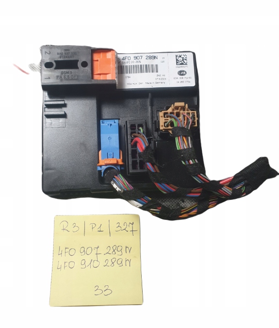 фото №14, Модуль комфорта audi a6 c6 4f0907289n