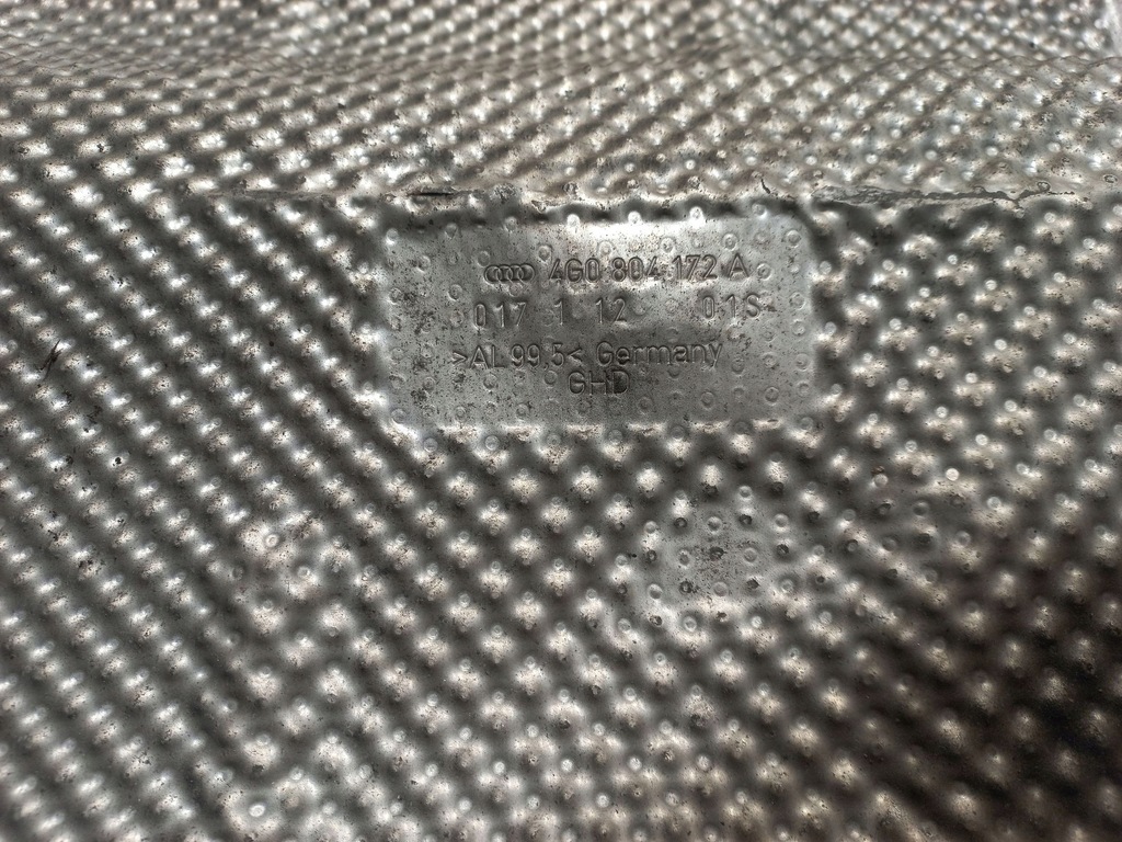 фото №6, Audi a6 s6 c7 4g 2012 защита тепловая трубы выпускной