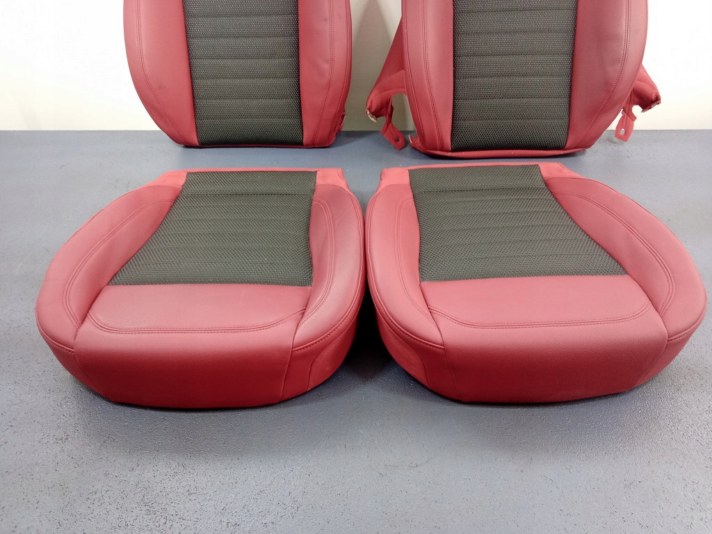 фото №3, Alfa romeo stelvio обивка обивка сидений перед полукожа