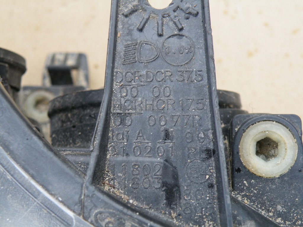 фото №13, Ford focus 2 mk2 ii lift лампа левая передняя фара левый перед светлый