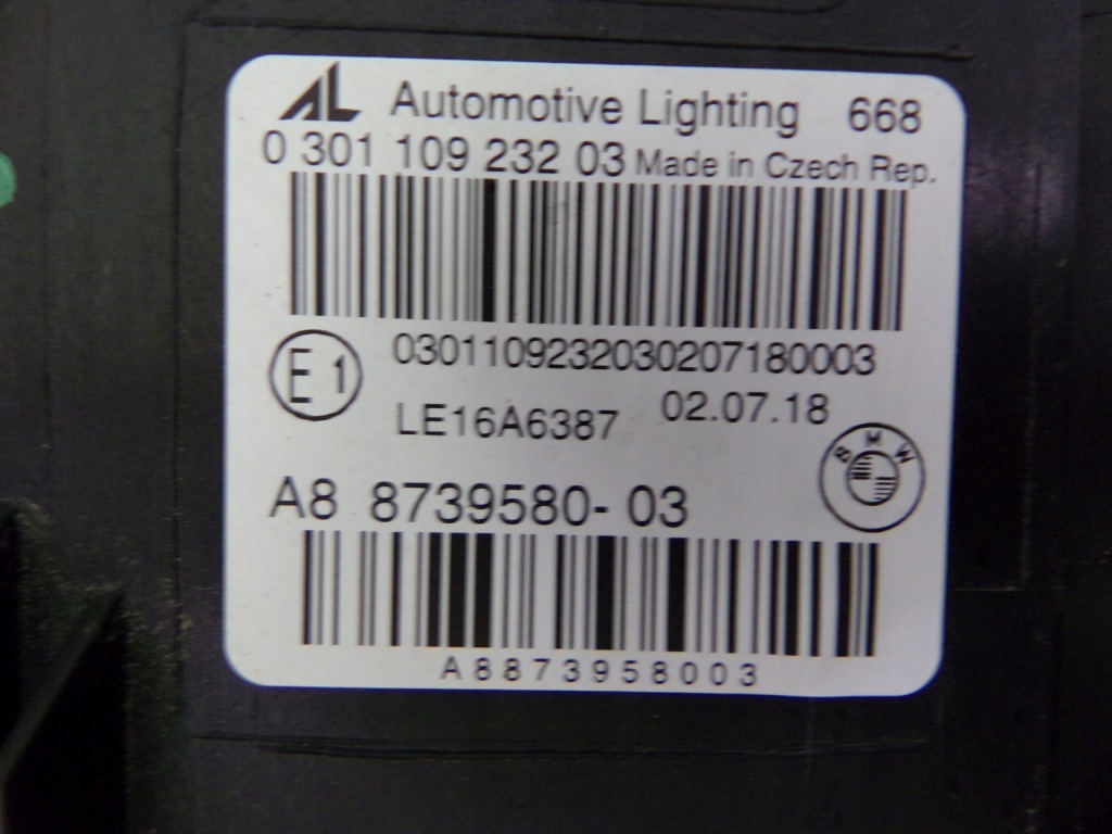Купити Bmw g14 g15 g16 лампа перед права led 8739580