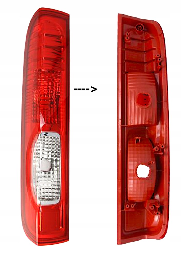 фото №1, Лампа стоп задняя левая nissan primastar vivaro trafic 2007-
