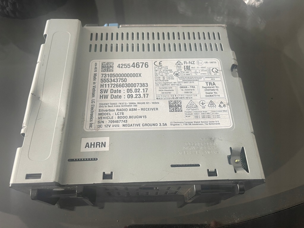 фото №1, Opel astra k v радіо зчитувач navi 42554676