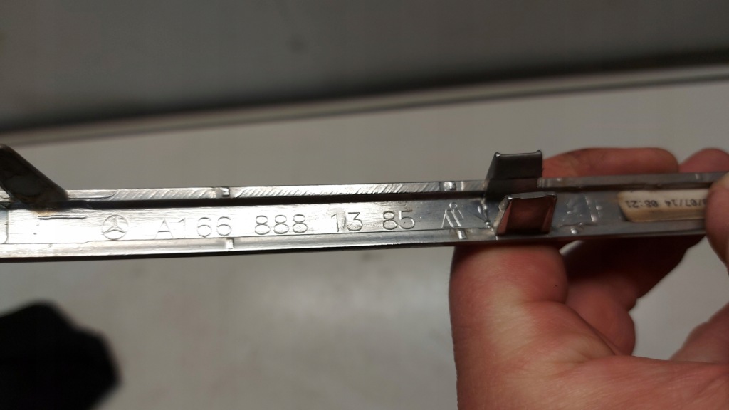 Mercedes ml w166 молдинг хром решітка решітка Київ