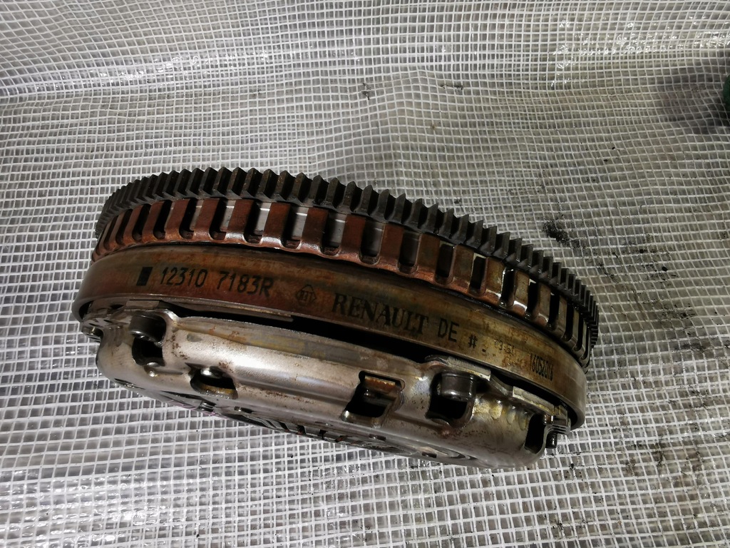 фото №8, Renault espace v 5 14-19 1.6 dci колесо двухмассовый двухмассовый маховик сцепление 123107183r