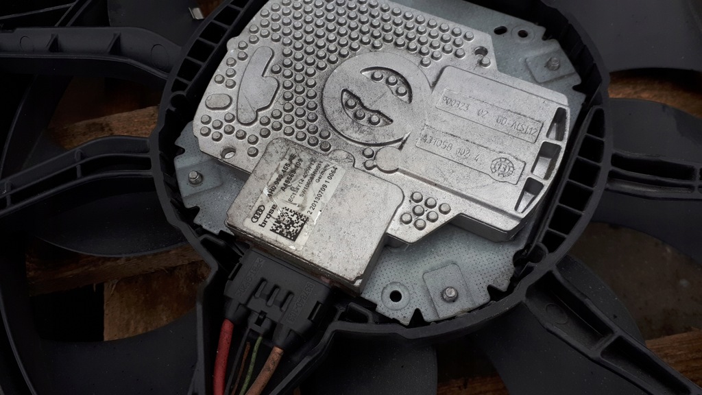 фото №7, S4 b8 lift вентилятори радіатора 3.0 tfsi s6 a6 c7