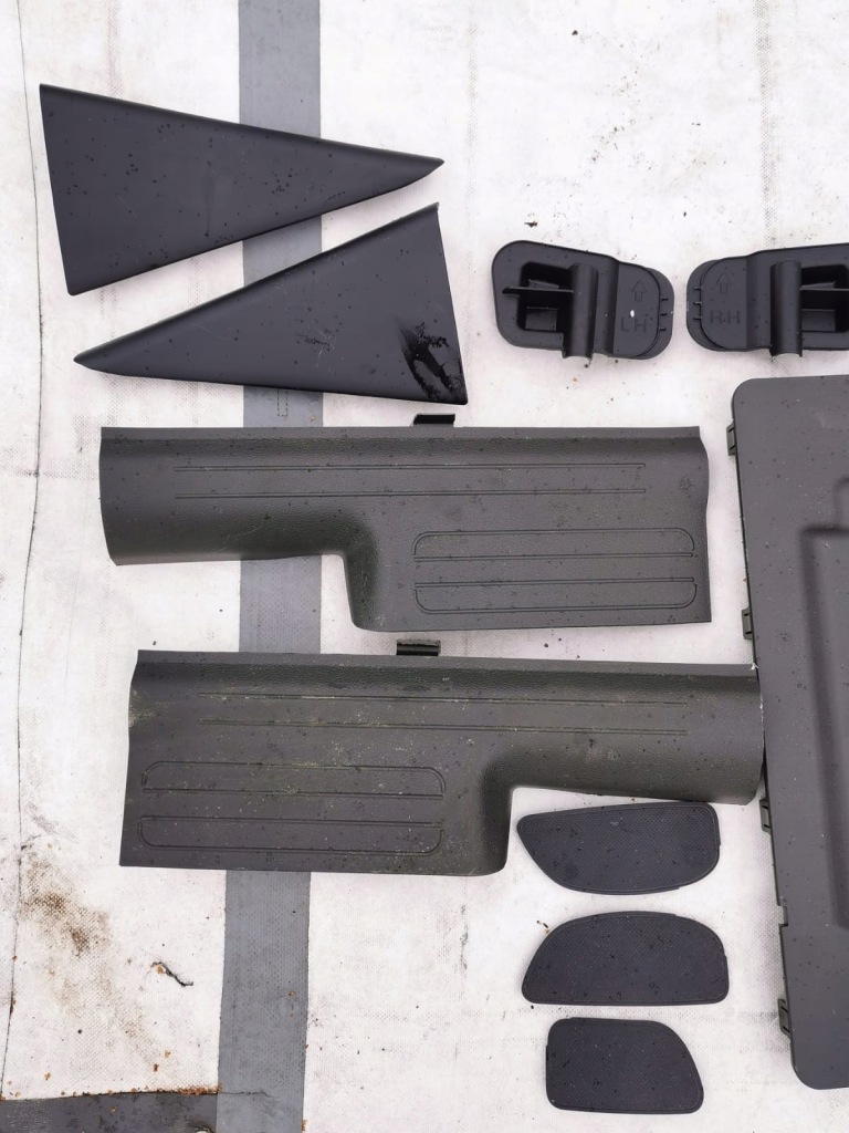 фото №4, Захист заглушка накладка консолі пластик, hyundai santa fe iv 1.6 plug-in