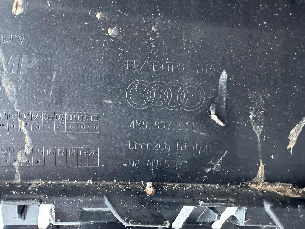 фото №5, Бампер задня задній audi q8 sq8 4m8 2018- гарний wlkp