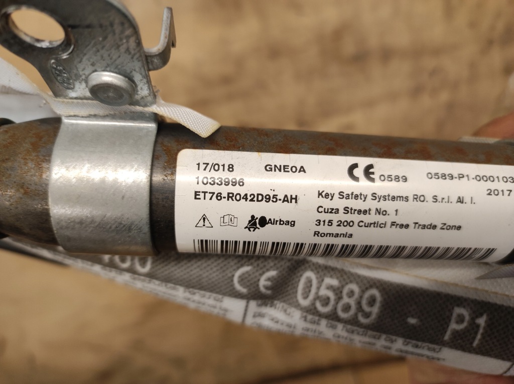 фото №9, Шторка безопасности левая turneo courier mk2 ii 2