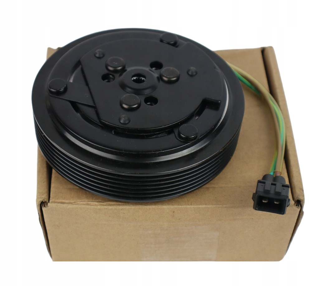 фото №14, Сцепление компрессор кондиционера sanden sd7v16 6pk 126mm vw california t4