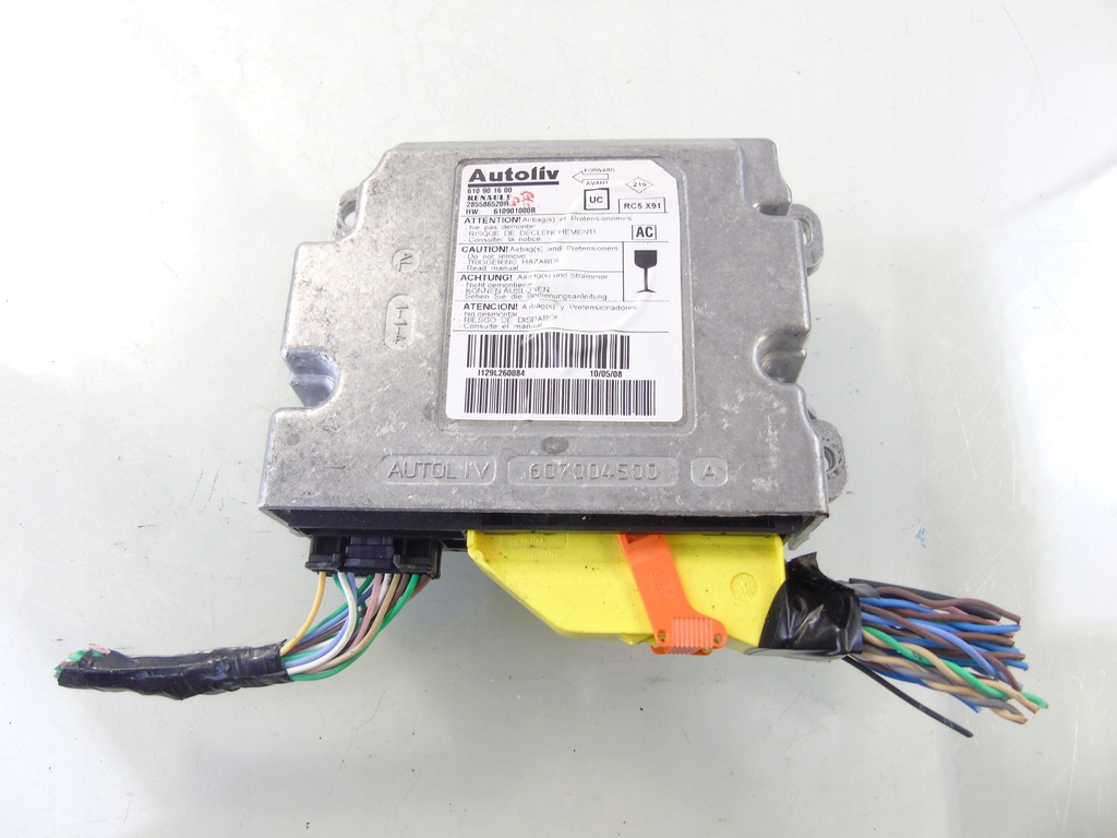 фото №4, Модуль датчик подушка безпеки renault laguna iii 285586520r